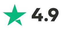 Rated 4.9 out of 5 on Trustpilot